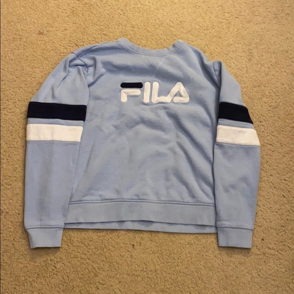 SICK fila crewneck💙🤍